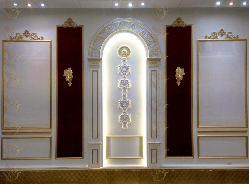 اجرای ابزار دکوراتیو تالار آرتمیس ۱