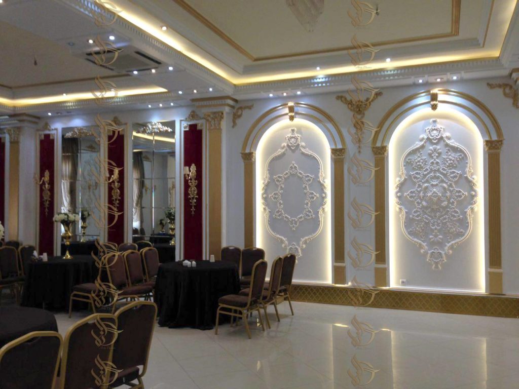 اجرای ابزار دکوراتیو تالار آرتمیس ۳